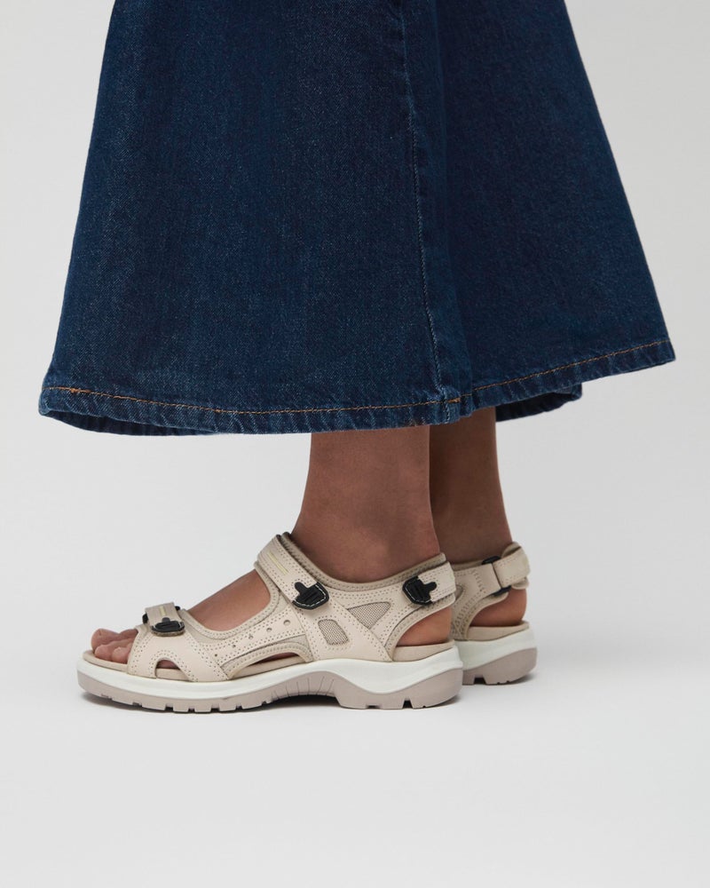 ECCO Yucatan Sandal, LIMESTONE, 6-6.5 - Image 4